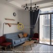 Không gian sống ấm cúng với căn hộ bài trí đơn giản cho thuê này tại Vinhomes Central Park