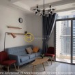 Cozy living space with simple layout apartment for rent in Vinhomes Central Park