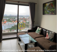 Simple 2 bedroom apartment with river view in Masteri Thao Dien