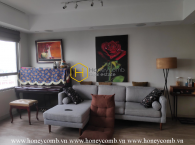 Spacious apartment with minimalist design for rent in Masteri Thao Dien