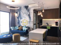 Smart architecture with beautiful layout apartment for rent in Masteri Thao Dien