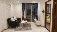 Fully-furnished with modern interior apartment for lease in Vinhomes Central Park
