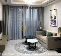 Having a convenient life with this simplified design apartment for lease in Vinhomes Landmark 81