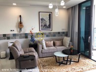 Căn hộ đậm chất nghệ thuật cùng các bài trí nhẹ nhàng cho thuê tại Vinhomes Central Park