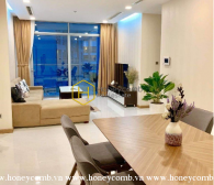 Elegant design with gentle layout apartment for lease in Vinhomes Central Park