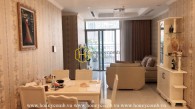 Vinhomes Central Park apartment for rent – Perfect mixture of modern and retro style
