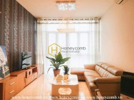 Warm hue tone design apartment with subtle interior in The Vista cho for rent