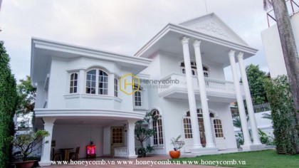 So bright and airy is this Villa ! Located right in District 2 for rent
