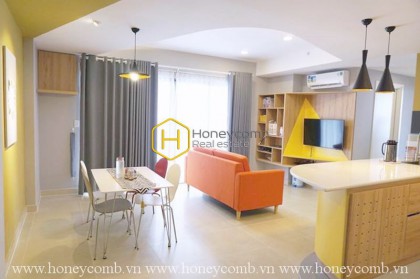 Căn hộ 2 phòng ngủ với nội thất ấn tượng tại Masteri Thảo Điền cho thuê