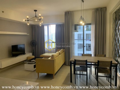 Căn hộ Masteri Thao Dien với 2 phòng ngủ có nội thất đẹp cho thuê