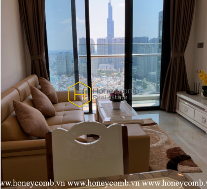 Standard quality apartment with cozy living space in Vinhomes Golden River for lease