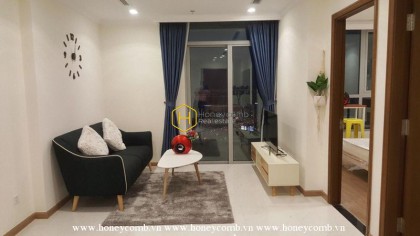 Fully-furnished with modern interior apartment for lease in Vinhomes Central Park