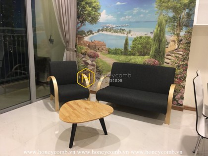 Complete your modern life with this urban style apartment in Vinhomes Central Park for rent