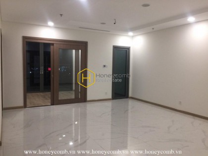 New and fresh unfurnished apartment for rent in Vinhomes Landmark 81
