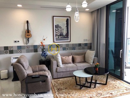 Căn hộ đậm chất nghệ thuật cùng các bài trí nhẹ nhàng cho thuê tại Vinhomes Central Park