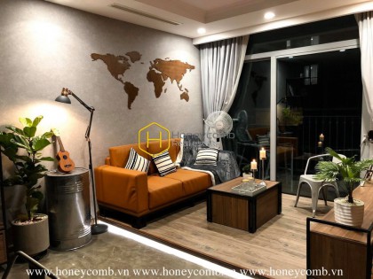 Artistic design with cozy atmosphere apartment for rent in Vinhomes Central Park