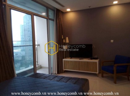 Modern life quality - unique studio apartment in Vinhomes Central Park for rent