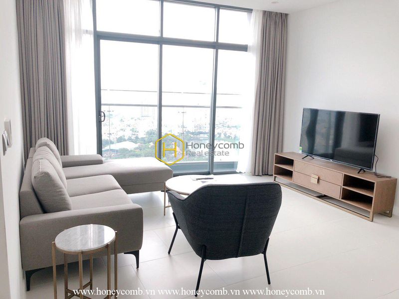 Căn hộ đầy đáng yêu với đầy đủ tính năng cùng 2 phòng ngủ cho thuê tại City Garden