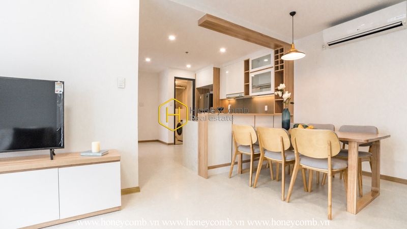 Excellent view- Delicate Decoration: Perfect Interfusion in New City apartment