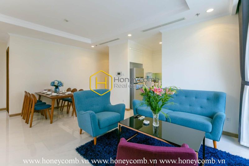 Căn hộ tuyệt vời ở Vinhomes Central Park: phong cách Bắc Âu kết hợp với cách bài trí khéo léo