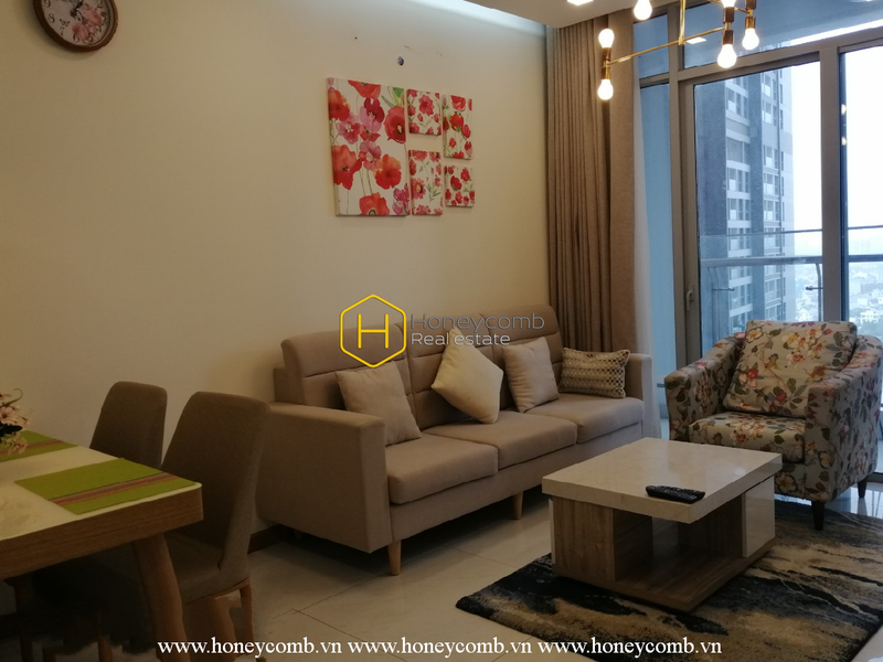 Cho thuê căn hộ mộc mạc với phong cách vintage cổ điển Vinhomes Central Park