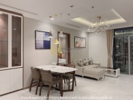 Moving into this outstanding apartment and enjoy the peaceful atmostphere in Vinhomes Central Park