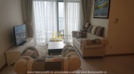 Rustic apartment for rent with modern furniture in Vinhomes Central Park