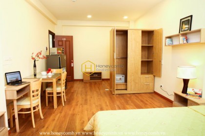 Rarely Available ! This studio serviced apartment with dedicated style and the ideal price is for rent in District 1