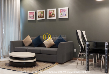 Full furniture with 2 bedroom apartment in Vinhomes Central Park