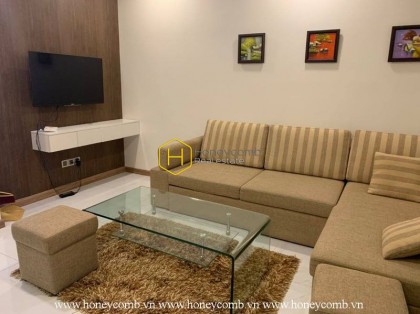 Good furniture with 1-bed apartment in Vinhomes Central Park for rent