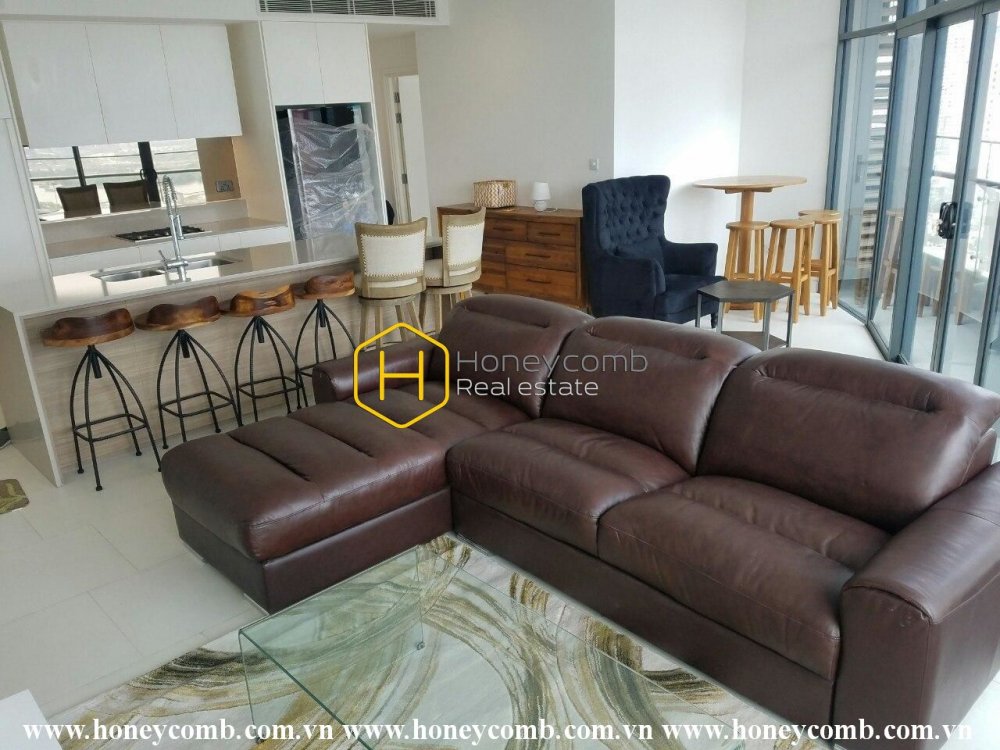 Căn hộ thiết kế ấn tượng với nội thất hiện đại cho thuê tại City Garden