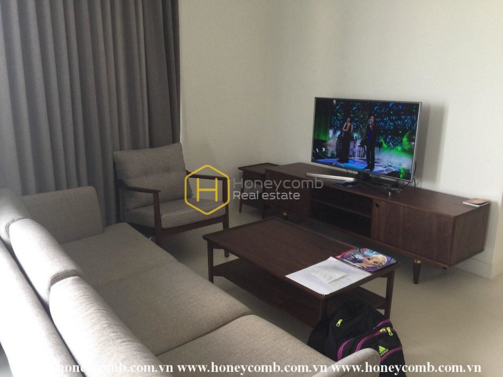 Căn hộ 2 phòng ngủ mới tinh và độc đáo cho thuê tại City Garden