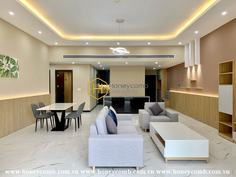 Engrossing apartment in Empire City makes you "fall for" from the very first moments