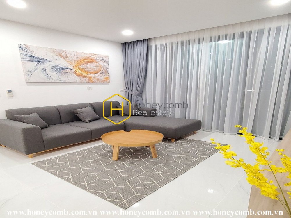 Yêu ngay từ cái nhìn đầu tiên với vẻ đẹp lộng lẫy của căn hộ cho thuê tại Sunwah Pearl