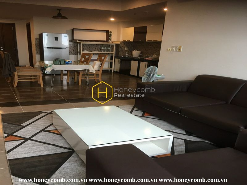 Warming modern space with soothing lightning in Tropic Garden apartment for rent