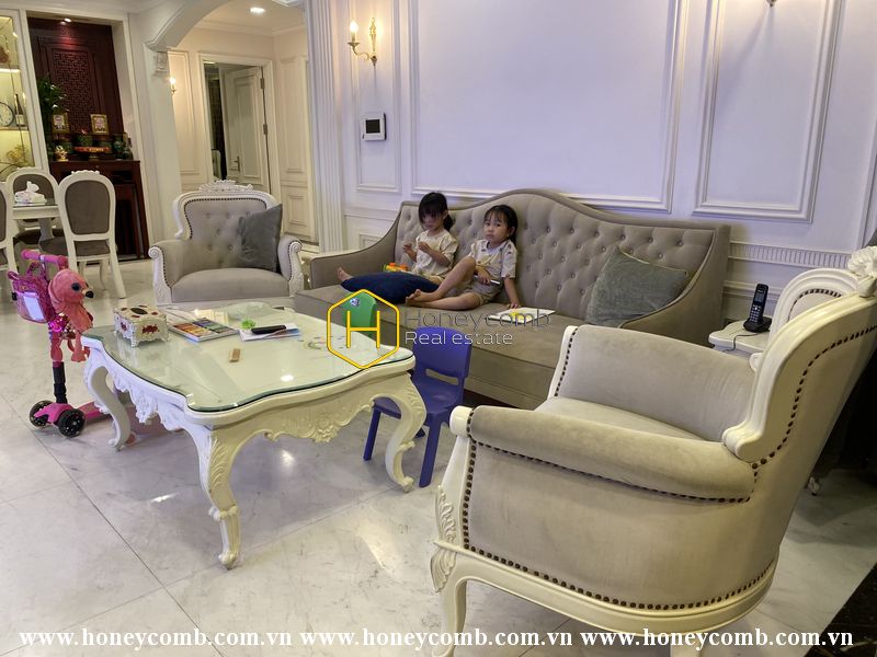 Cho thuê căn hộ với không gian hiện đại ấm cúng cùng ánh sáng êm dịu chỉ có tại Vinhomes Central Park