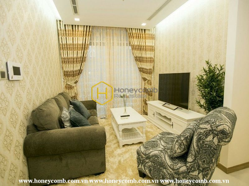 Sang trọng sẽ chẳng thể nào đủ để miêu tả sự đẳng cấp được thể hiện trong căn hộ Vinhomes Central Park này