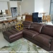 Modern furniture with stunning design apartment for rent in City Garden
