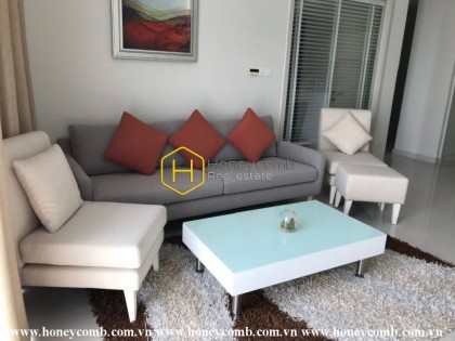 Elegant design apartment with high-end furnishings for lease in City Garden