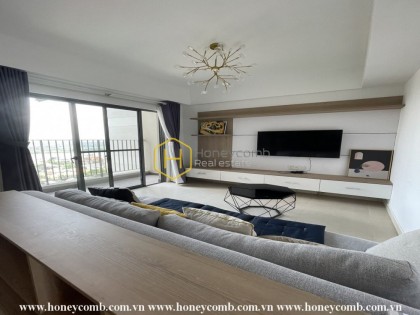 Căn hộ sáng sủa tại Masteri Thao Dien với ánh sáng tự nhiên và cửa sổ cao