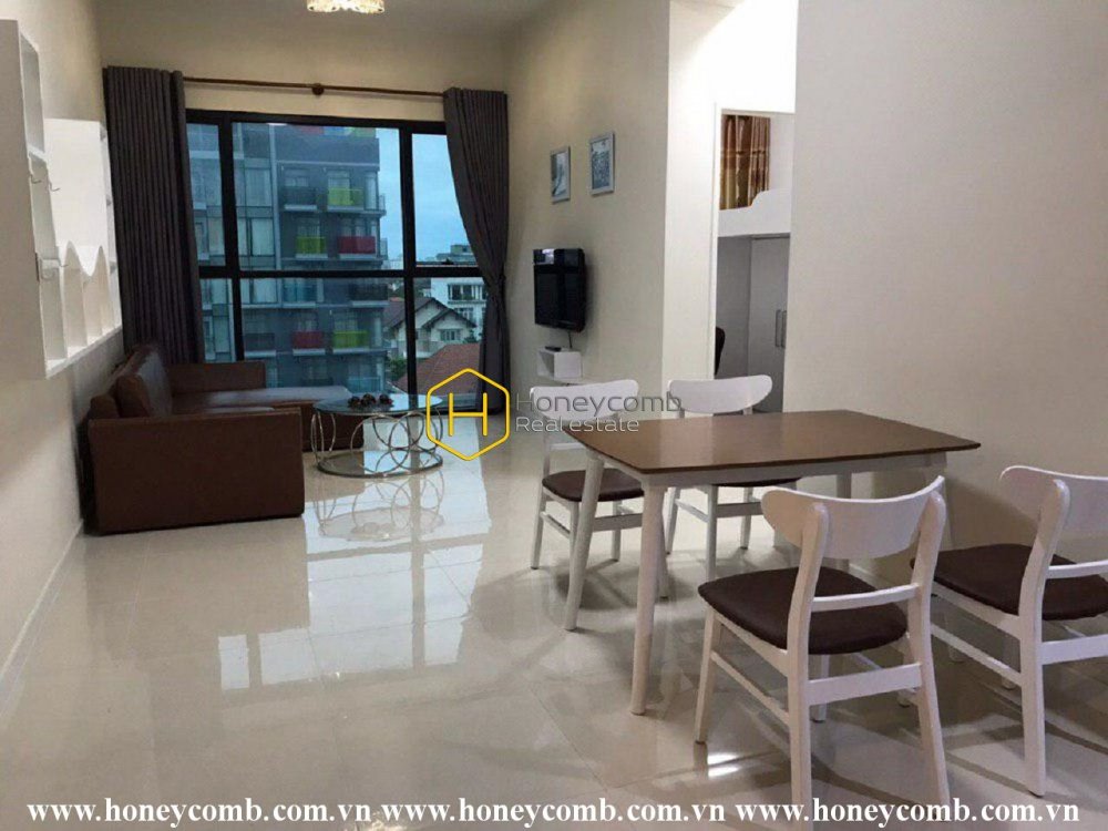 Căn hộ 2 phòng ngủ yên bình và ấm cúng cho thuê tại The Ascent Thảo Điền