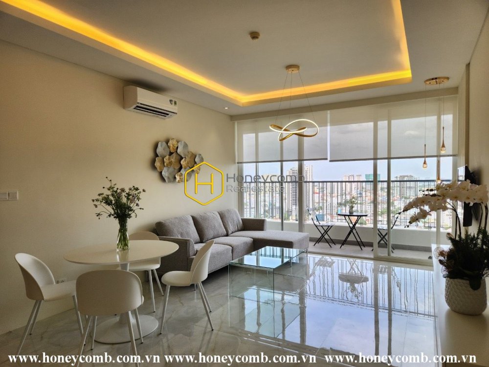 Không gian và thiết kế đầy quý phái toát lên trong căn hộ Thao Dien Pearl