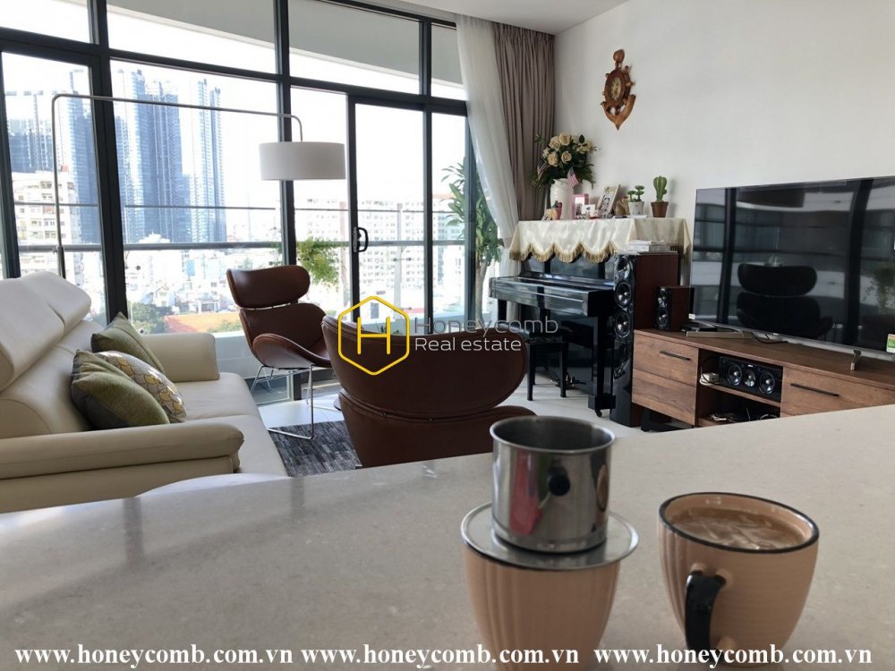 Căn hộ City Garden theo phong cách kiến trúc Á Đông hiện đại