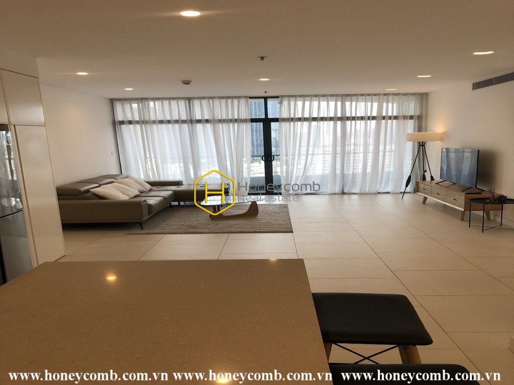 Căn hộ tuyệt vời tại City Garden với tông màu sáng