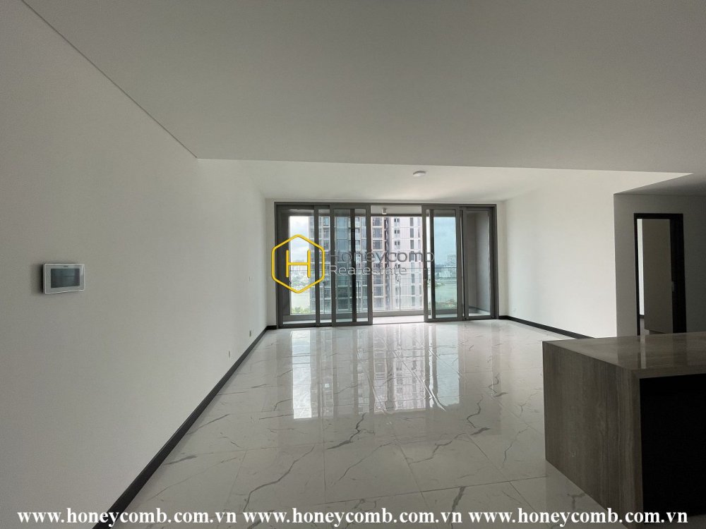 Căn hộ mới hoàn toàn đang chờ bạn đến trang trí ở Empire City