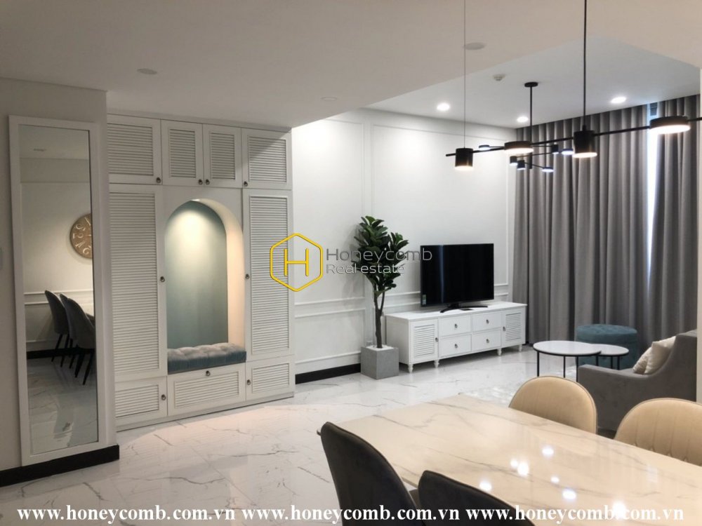 Hãy chiêm ngưỡng vẻ hào nhoáng và sang trọng hiện hữu trong căn hộ Empire City này