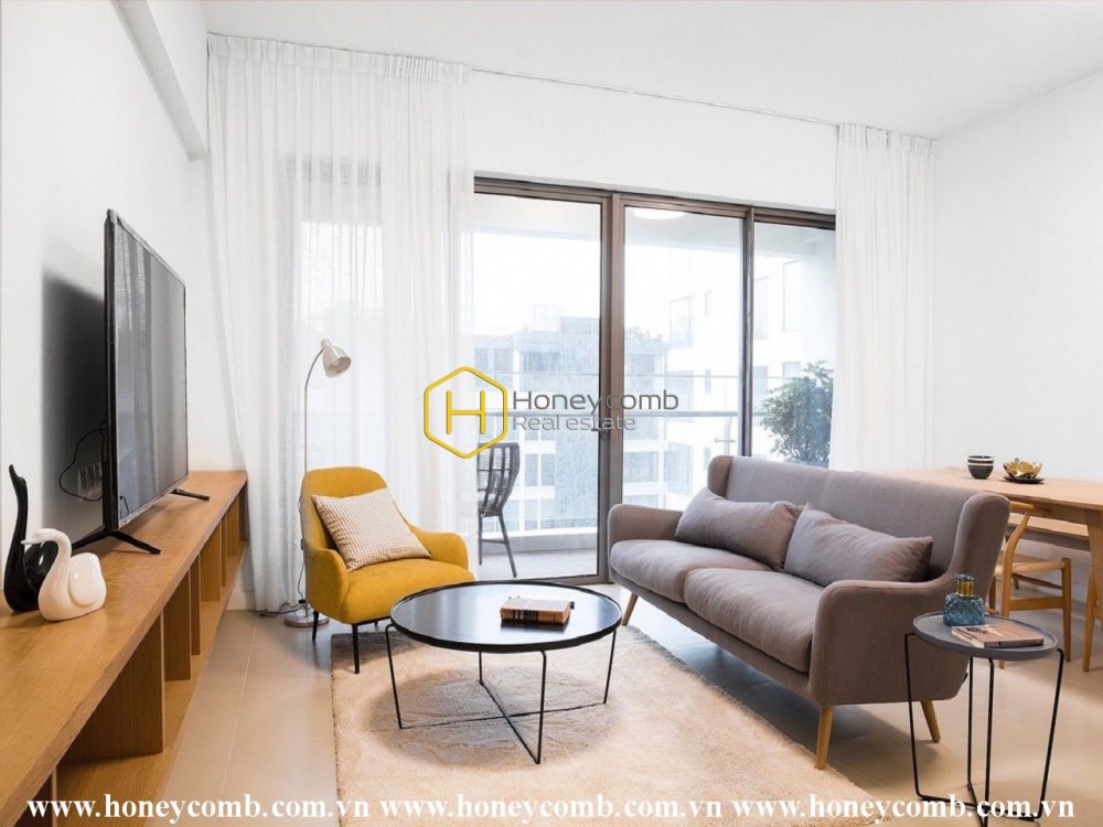 Căn hộ thiết kế hiện đại và tối giản cho thuê tại Gateway Thảo Điền