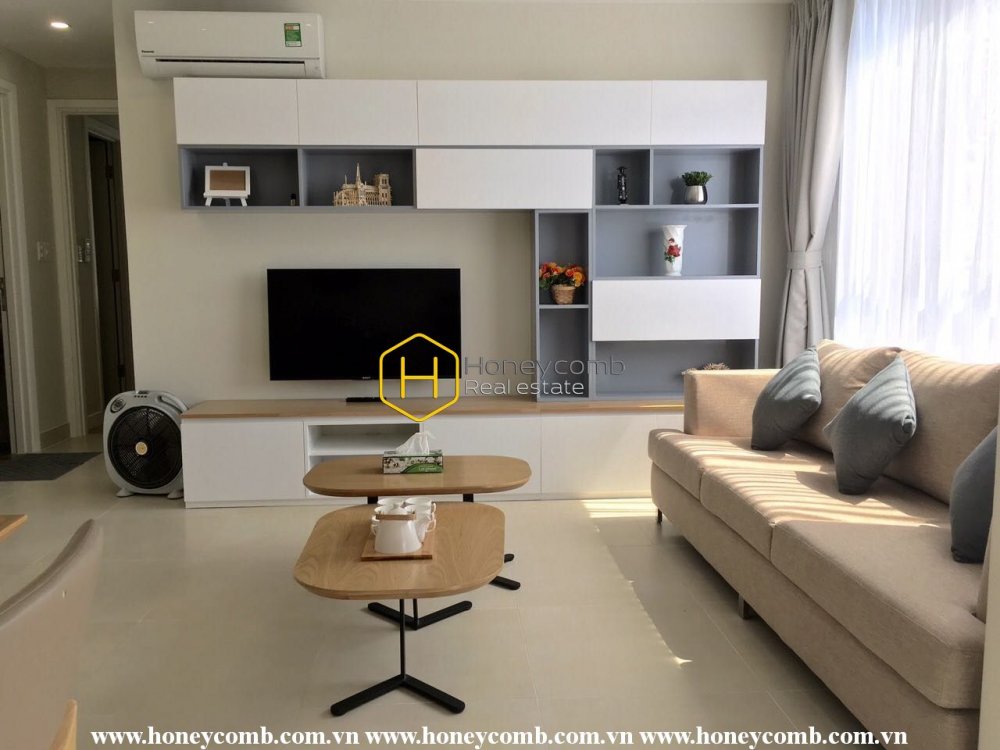 Thiết kế dẹp với căn hộ 2 phòng ngự cho tự do thuê tại Masteri Thảo Điền, Quận 2