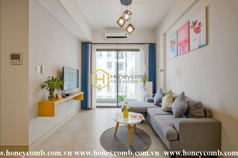 Căn hộ 2 phòng ngủ giá cho thuê tốt có tầm nhìn hồ bơi tại Masteri Thảo Điền