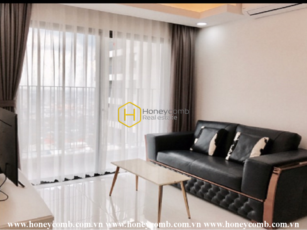 Căn hộ 2 phòng ngủ nhìn ra thành phố trong Masteri Thảo Điền cho thuê